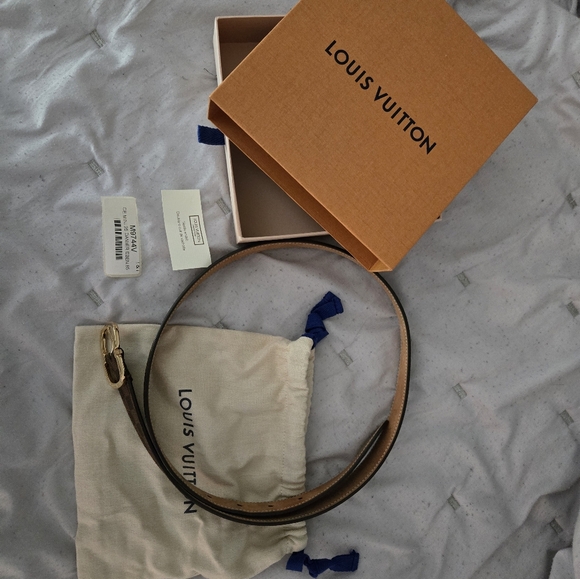 Louis vuitton Damier Ebene Pattern Belt - Picture 2 of 10